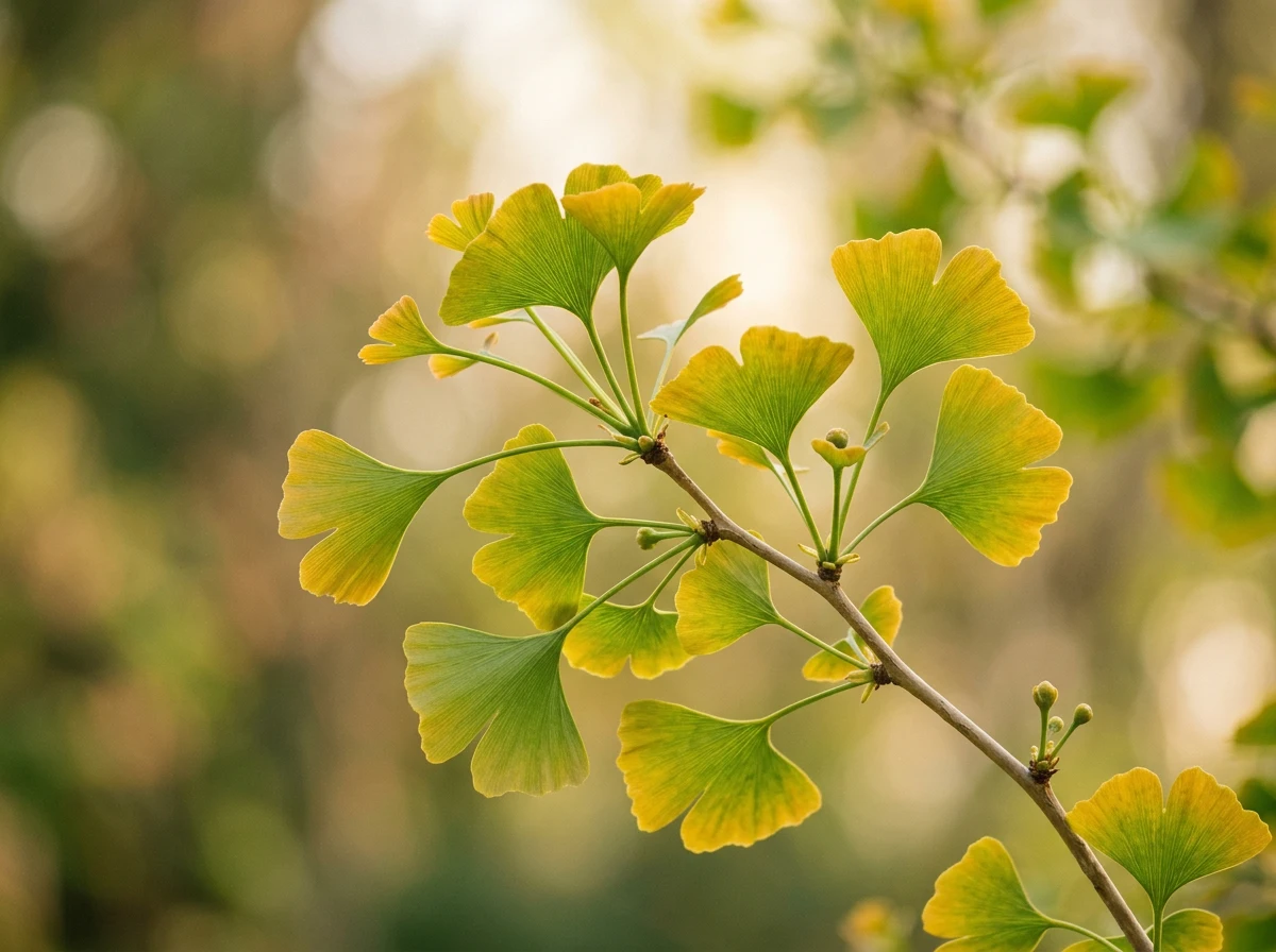 Ginkgo biloba blade - ginkgo biloba kosttilskud Danmark
